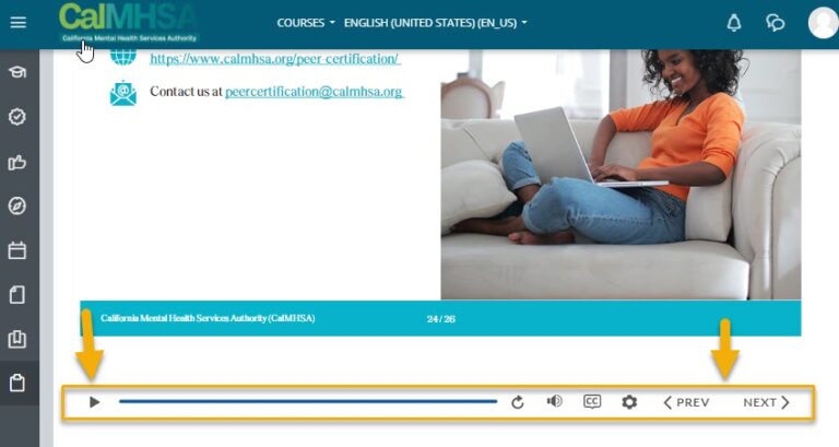 How To - Apply - California Peer Certification