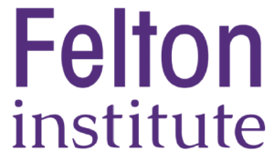 Felton institute purple letter logo