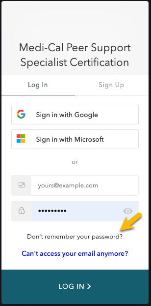 Reset-DontRememberPassword